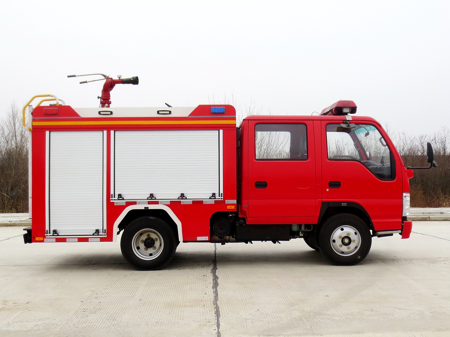 慶鈴100P藍牌水罐消防車