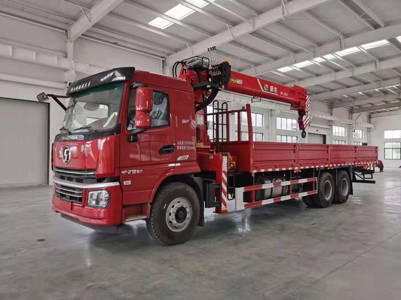 陜汽軒德翼6后雙橋隨車吊廠家直銷